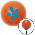 thumbnail image 1 of American Shifter 38635 Blue Flower - Daisy Orange Metal Flake Shift Knob with M16 x 1.5 Insert Shifter, 1 of 1