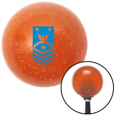American Shifter 44206 Blue Force or Fleet Command Orange Metal Flake Shift Knob with M16 x 1.5 Insert