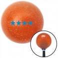 thumbnail image 1 of American Shifter 44685 Blue Officer 10 - General Orange Metal Flake Shift Knob with M16 x 1.5 Insert Auto Brody, 1 of 1