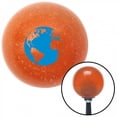thumbnail image 1 of American Shifter 38699 Blue World Orange Metal Flake Shift Knob with M16 x 1.5 Insert Shifter Auto Manual, 1 of 1
