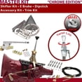 thumbnail image 1 of American Shifter  C4 Shifter Kit Chrome 6 in. E Brake Cable Clamp Trim Kit Dipstick for F7F1E, 1 of 1