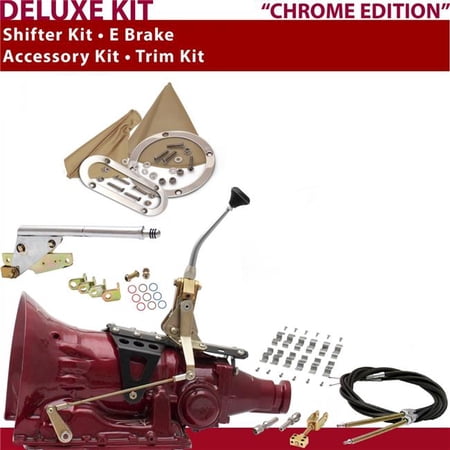 American Shifter C6 Shifter Kit 8 in. E Brake Cable Clamp Trim Kit for D5724