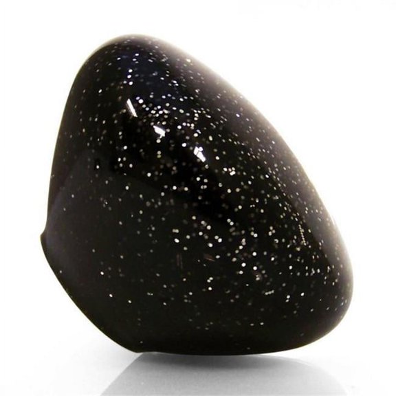 American Shifter Clear Retro Series Custom Shift Knob Translucent With Metal Flake ASCSN10003