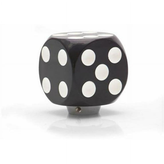 American Shifter Company 14562 Black Dice Shift Knob with Adapter Kit