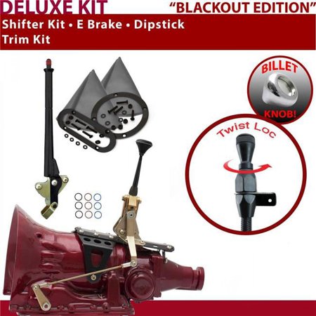 American Shifter FMX Shifter Kit Black 6 in. E Brake Trim Kit Dipstick for EB8DC