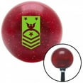 thumbnail image 1 of American Shifter 58140 Green Force or Fleet CMCPO Petty Officer Red Metal Flake Shift Knob - M16 x 1.5 Insert Auto, 1 of 1