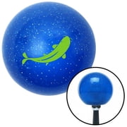 American Shifter 25802 Green Marine Koi Blue Metal Flake Shift Knob with M16 x 1.5 Insert Shifter Auto