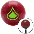 thumbnail image 1 of American Shifter 57979 Green Private First Class Red Metal Flake Shift Knob with M16 x 1.5 Insert Shifter, 1 of 1