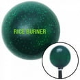 thumbnail image 1 of American Shifter  Green Rice Burner Green Metal Flake Shift Knob with M16 x 1.5 Insert Shifter Auto Brody, 1 of 1