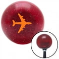 thumbnail image 1 of American Shifter 56479 Orange Commercial Airplane Red Metal Flake Shift Knob with M16 x 1.5 Insert Shifter, 1 of 1
