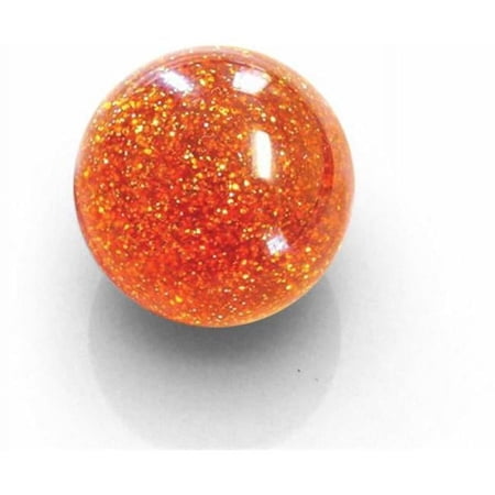 orange old skool series custom shift knob translucent with metal flake amc
