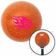 thumbnail image 1 of American Shifter 37366 Pink Flaming Wheel Orange Metal Flake Shift Knob with M16 x 1.5 Insert Shifter Auto, 1 of 1