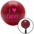 thumbnail image 1 of American Shifter 51121 Pink I 3 CHEVY Red Metal Flake Shift Knob with M16 x 1.5 Insert Shifter Auto Brody, 1 of 1