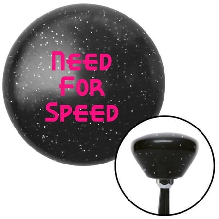 American Shifter Pink Need for Speed Black Retro Metal Flake Shift Knob with M16 x 1.5 Insert Auto Brody