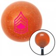 thumbnail image 1 of American Shifter 44344 Pink Sergeant First Class Orange Metal Flake Shift Knob with M16 x 1.5 Insert Auto, 1 of 1