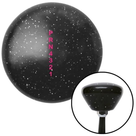 American Shifter Pink Shift Pattern 62n Black Retro Metal Flake Shift Knob with M16 x 1.5 Insert