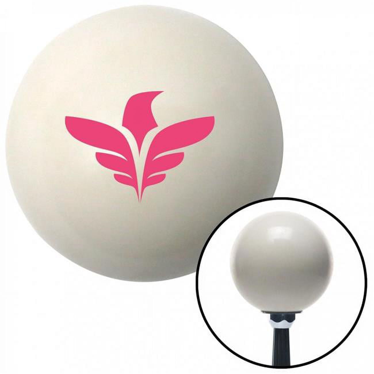 Pink Shifter American Shifter Pink Thunderbird Ivory Shift Knob with M16 x 1.5 ...