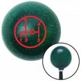 thumbnail image 1 of American Shifter 60519 Red 4 Speed Shift Pattern - 4UR-RDL Green Metal Flake Shift Knob - M16 x 1.5 Insert, 1 of 1