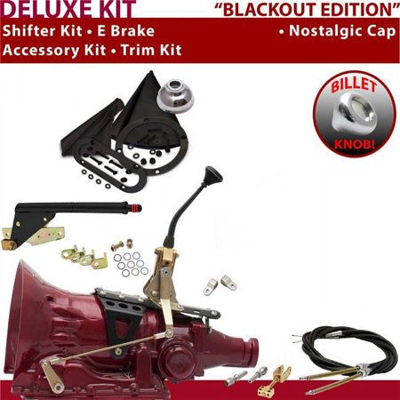 American Shifter TH200 Shifter Kit Black 8 in. E Brake Cable Clevis Trim Kit for EE36B