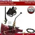 thumbnail image 1 of American Shifter  TH400 Shifter Kit Black 10 in. E Brake Cable Trim Kit for EF724, 1 of 1