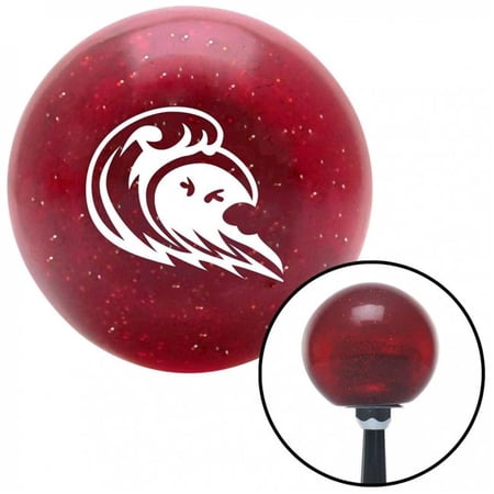 American Shifter 57364 White Hawaiian Waves No.3 Red Metal Flake Shift Knob with M16 x 1.5 Insert Shifter