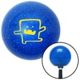 thumbnail image 1 of American Shifter 25073 Yellow Domo Dancing Blue Metal Flake Shift Knob with M16 x 1.5 Insert Shifter Auto, 1 of 1