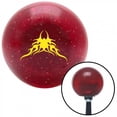 thumbnail image 1 of American Shifter 50595 Yellow Large Tribal Flames Red Metal Flake Shift Knob with M16 x 1.5 Insert Shifter, 1 of 1