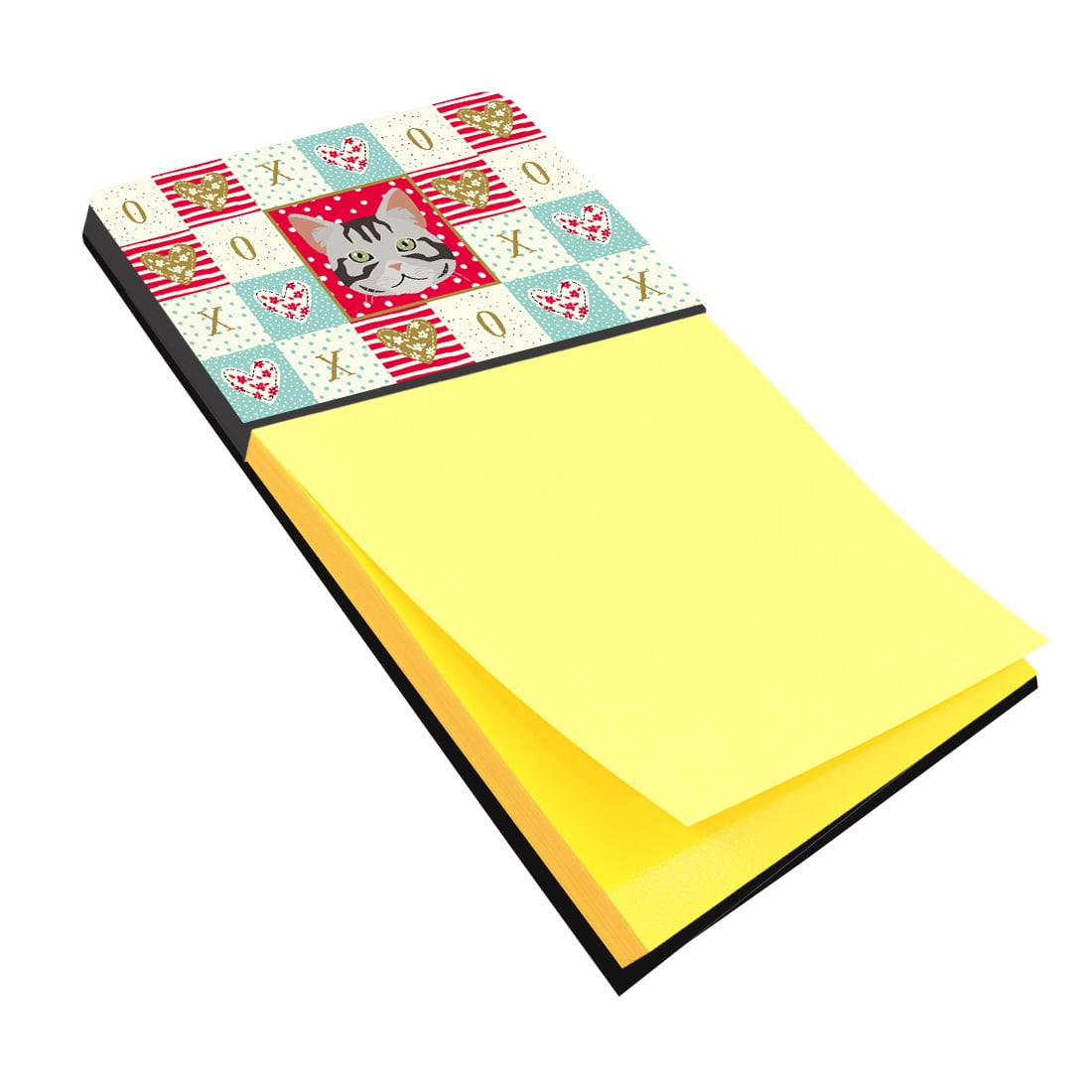 American Shorthair Cat Love Sticky Note Holder