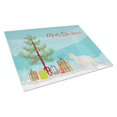 thumbnail image 1 of American Shorthair No.2 Cat Merry Christmas Glass Cutting Board - Large, 1 of 1