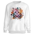 thumbnail image 1 of American Shorthair Portrait Watercolor Vintage Retro Styles Sweatshirt Unisex Merch Cat Lover Kitten Owner Gifts - 00001, 1 of 6