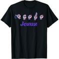 thumbnail image 1 of American Sign Language ASL Jesus T-Shirt, 1 of 3