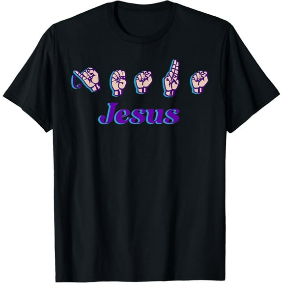American Sign Language ASL Jesus T-Shirt