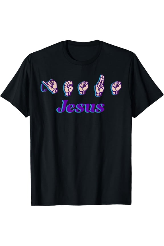 American Sign Language ASL Jesus T-Shirt