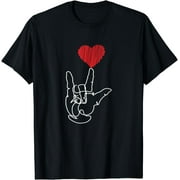 American Sign Language ASL Love T-Shirt