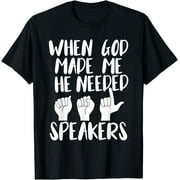 American Sign Language ASL Speaker T-Shirt