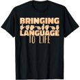 thumbnail image 1 of American Sign Language Bringing Language to Life ASL T-Shirt, 1 of 4