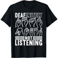 thumbnail image 1 of American Sign Language Deaf Awareness T-Shirt, 1 of 4