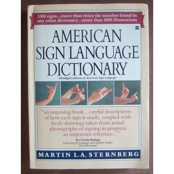Pre-Owned American Sign Language Dictionary (Paperback) 0062720384 9780062720382