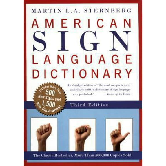 Pre-Owned American Sign Language Dictionary-Flexi (Paperback) 0062736345 9780062736345