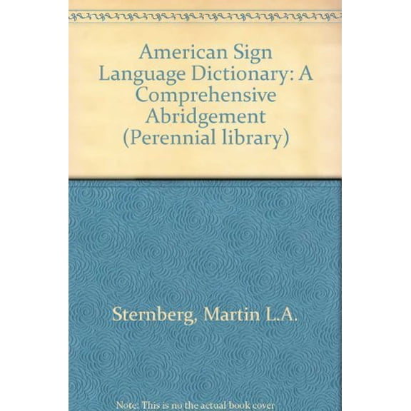 Pre-Owned American Sign Language Dictionary (Paperback) 0060913835 9780060913830