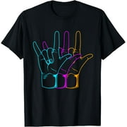 American Sign Language I Love You ASL T-Shirt