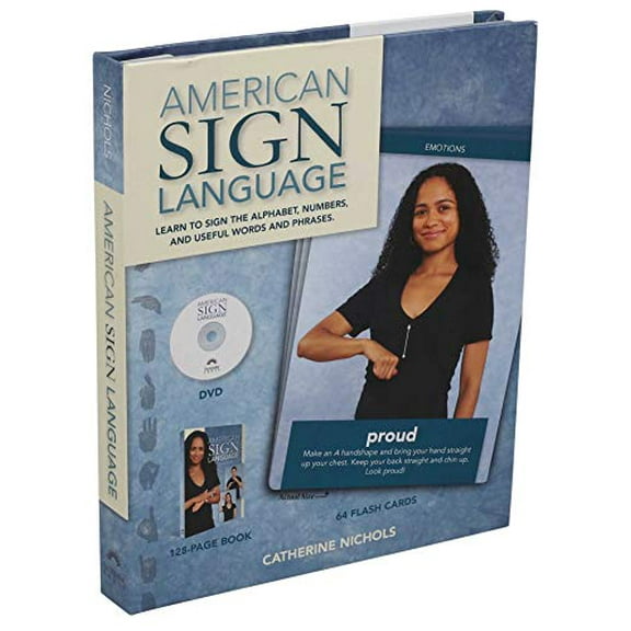 Pre-Owned American Sign Language, by Catherine Nichols, (Paperback), Textbooks, English