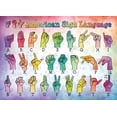 thumbnail image 1 of Cobble Hill 500 Piece Puzzle - American Sign Language - Sample Poster Included, 1 of 5