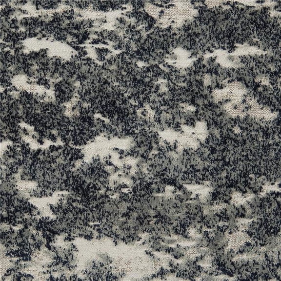 American Silk 18003 19.68 in. Landscape Handmade Silk Fabric Cloth, Graphite