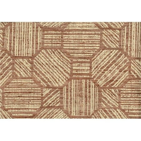 American Silk 20968 Pavillion Plain & Texture Design Silk Fabric Cloth, Russet