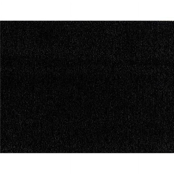 American Silk 23574 Tisbury Handmade Silk Fabric Cloth, Noir