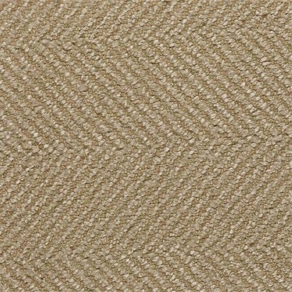 American Silk 25723 1 in. Houndstooth Plain & Texture Design Silk Fabric Cloth, Chestnut