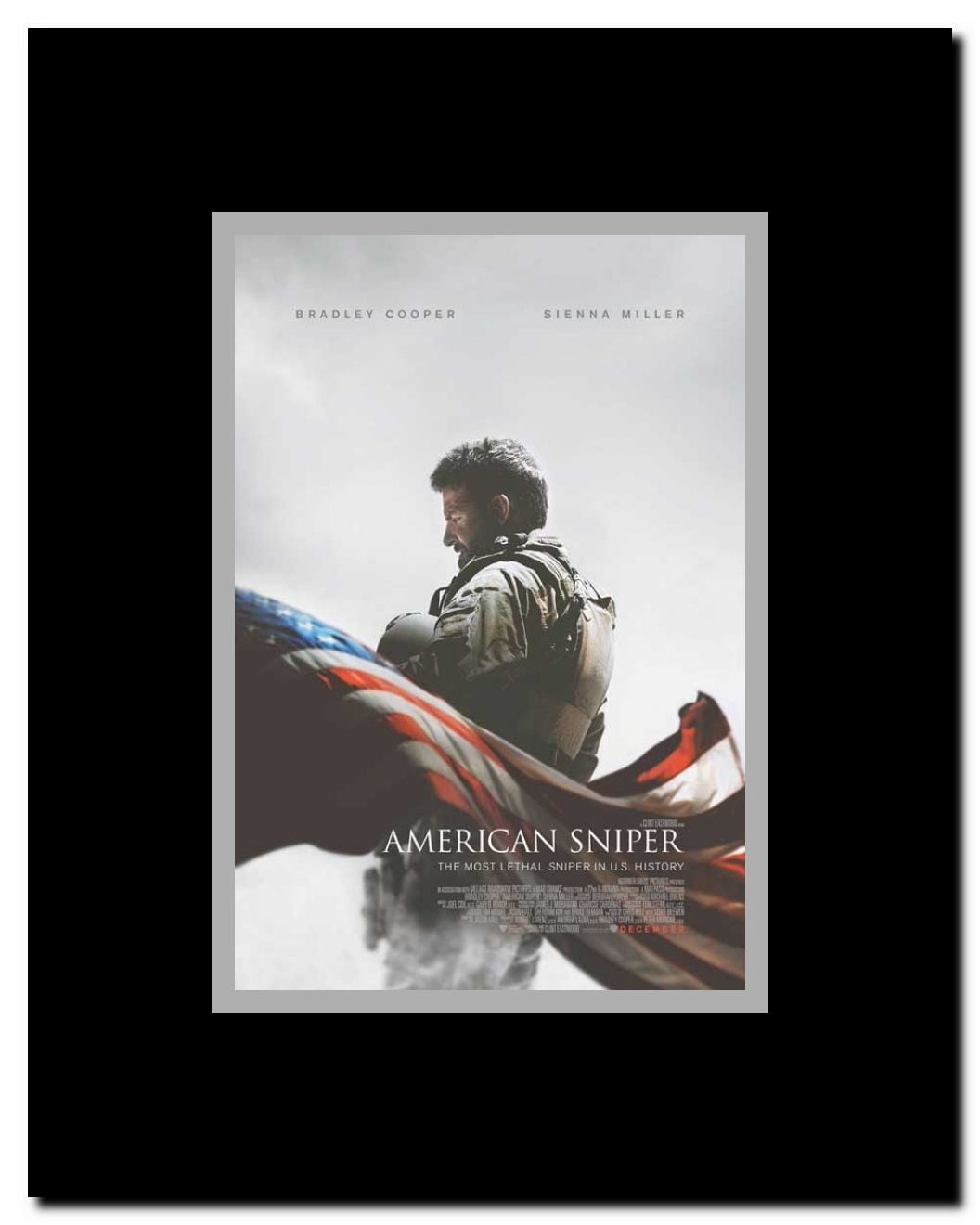 American Sniper Framed Movie Poster