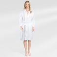 thumbnail image 1 of American Soft Linen, 100% Cotton Turkish Bathrobe - Soft, Absorbent, & Luxurious for Women, X Small - White, 1 of 9