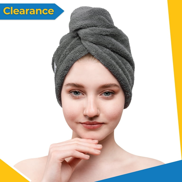 Turban towel for hair sale